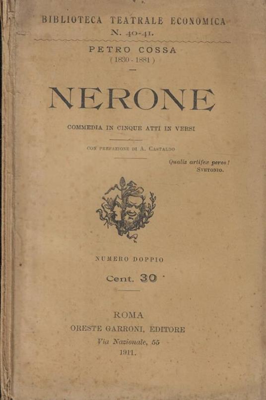 Nerone - copertina