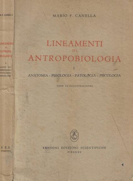 Lineamenti di antropobiologia I - copertina