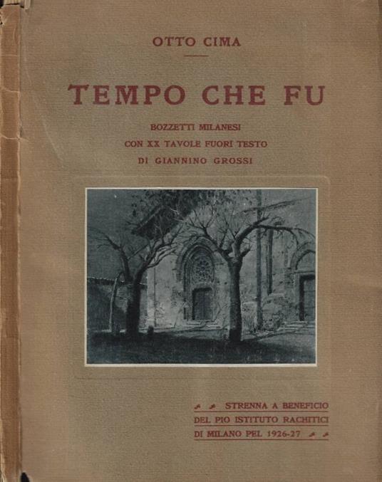 Tempo che fu - Otto Cima - copertina