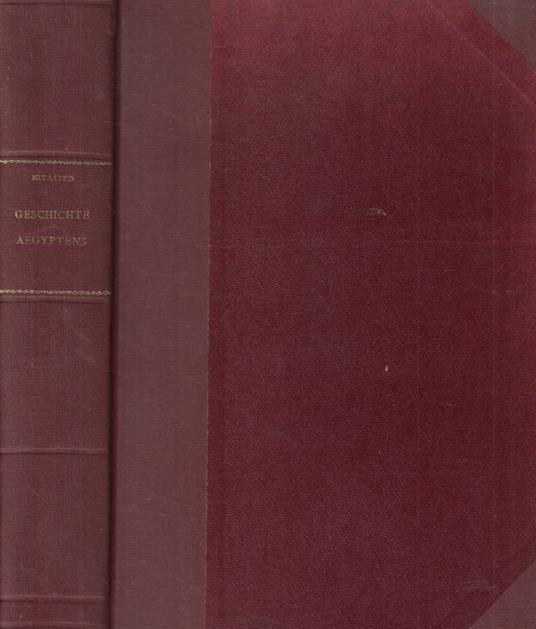Geschichte Aegyptens - copertina
