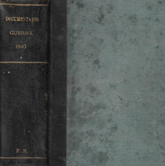 Un anno di guerra - copertina