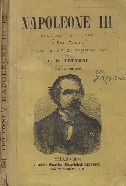 Napoleone III - copertina