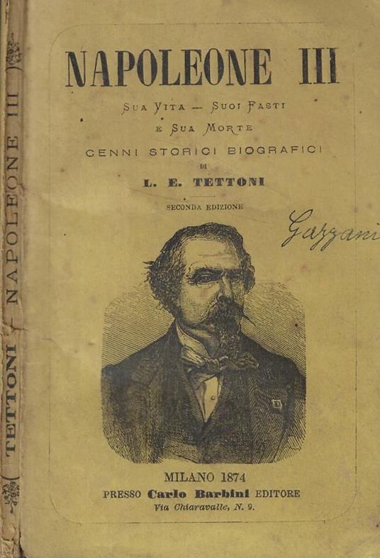 Napoleone III - copertina
