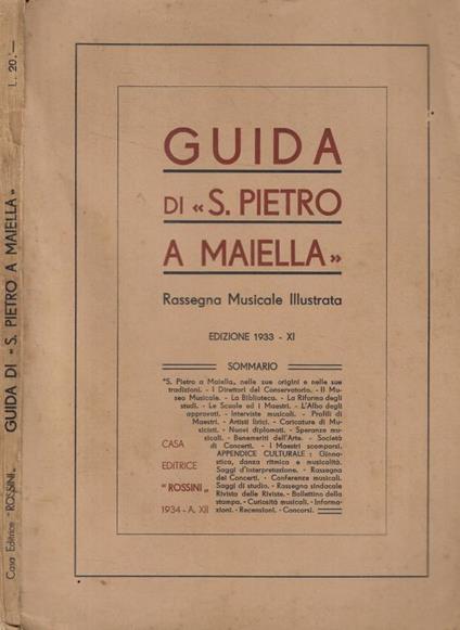 Guida di S. Pietro a Maiella - copertina