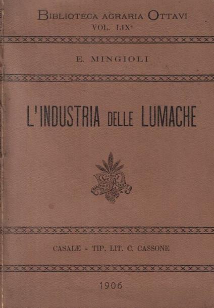 L'industria delle lumache - copertina