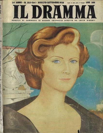 Il Dramma n. 263-264 Anno 1958 - copertina