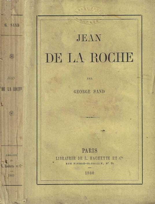 Jean de la Roche - George Sand - copertina