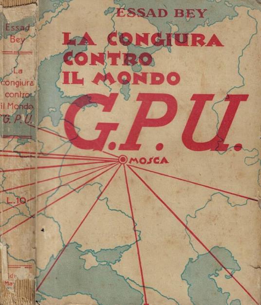 La congiura contro il mondo G.P.U - copertina