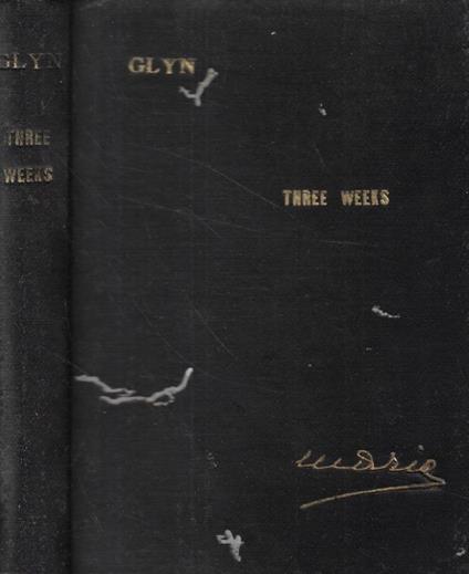 Three Weeks - copertina