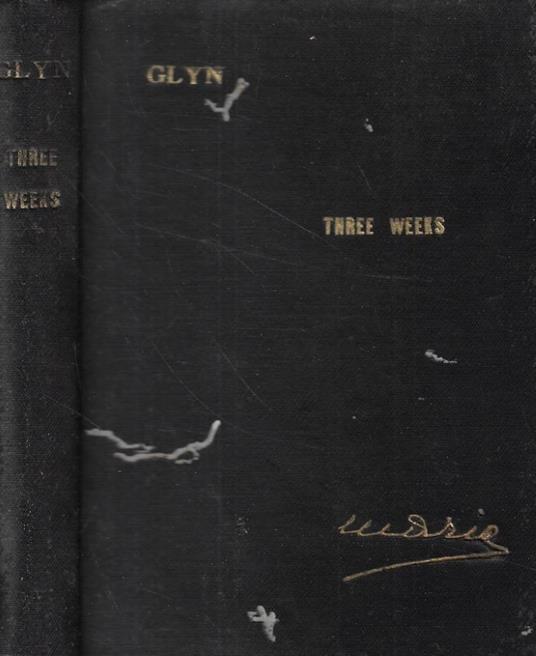 Three Weeks - copertina