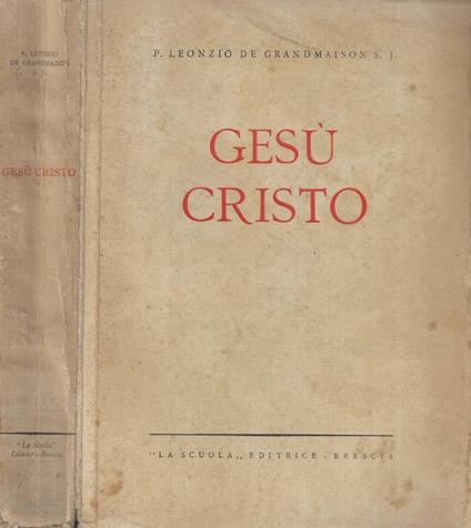 Gesù Cristo - copertina