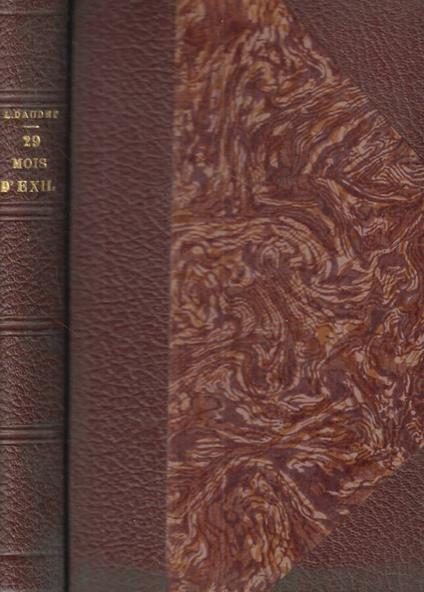 Vingt-neuf mois d'exil - Léon Daudet - copertina