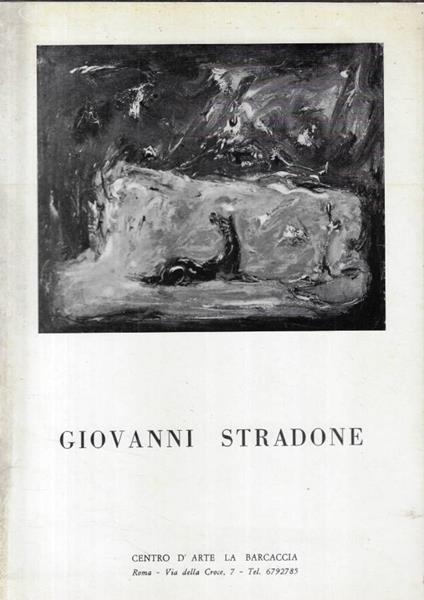 Giovanni Stradone - copertina