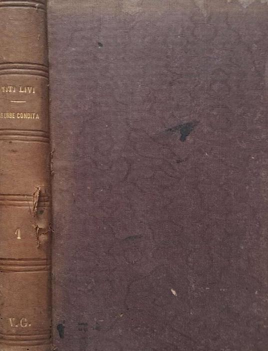 Ad urbe condit libri. Pars I. Liber I - VI - copertina