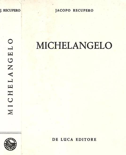 Michelangelo - Jacopo Recupero - copertina