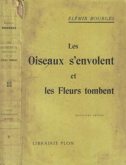 Les Oiseaux s'envolent et les Fleurs tombent - copertina