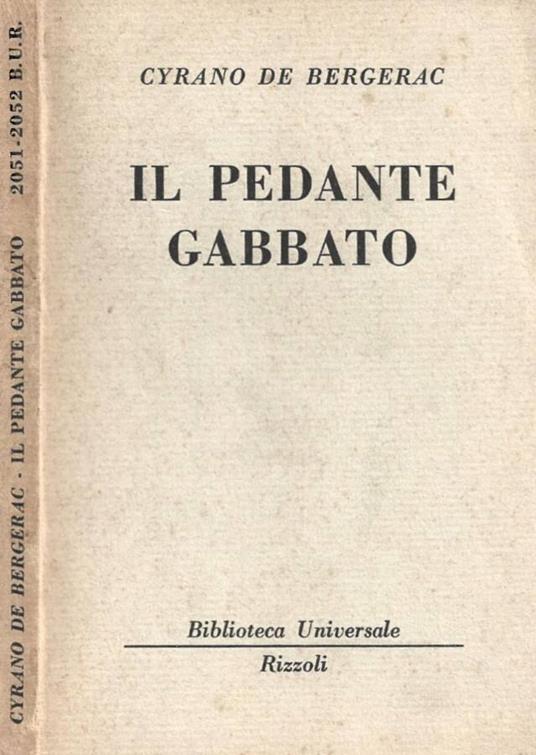 Il pedante gabbato - copertina