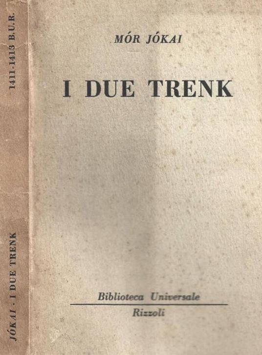 I due Trenk - copertina