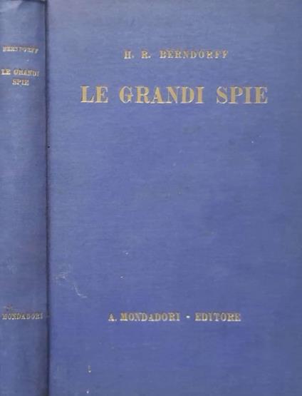 Le grandi spie - copertina
