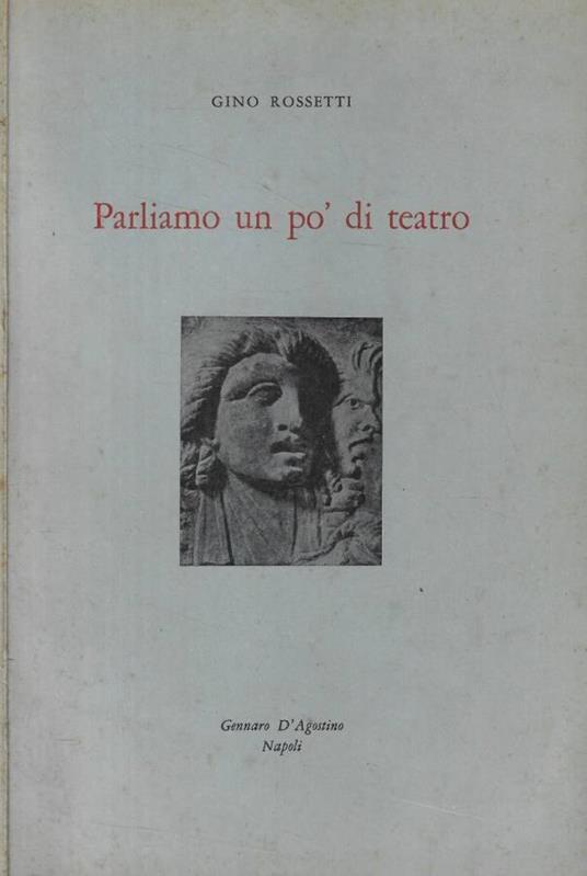 Parliamo un po' di teatro - copertina