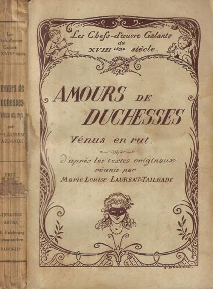 Amours de Duchesses - copertina