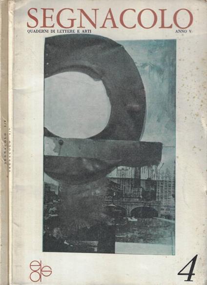 Segnacolo n. 4-5-6 Anno 1964 - copertina