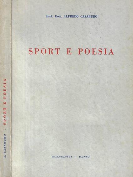 Sport e poesia - copertina