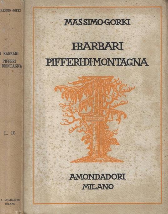 I barbari - Pifferi di montagna - copertina