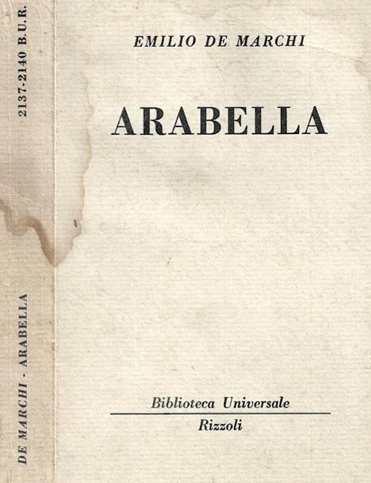 Arabella - Emilio De Marchi - copertina