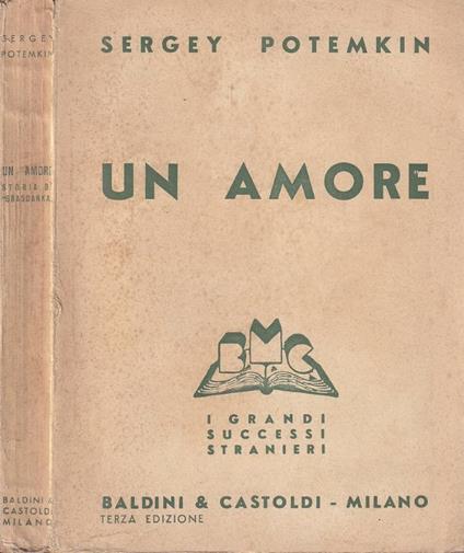 Un amore - copertina