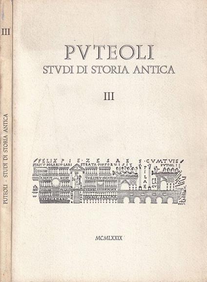 Puteoli, vol. III - copertina