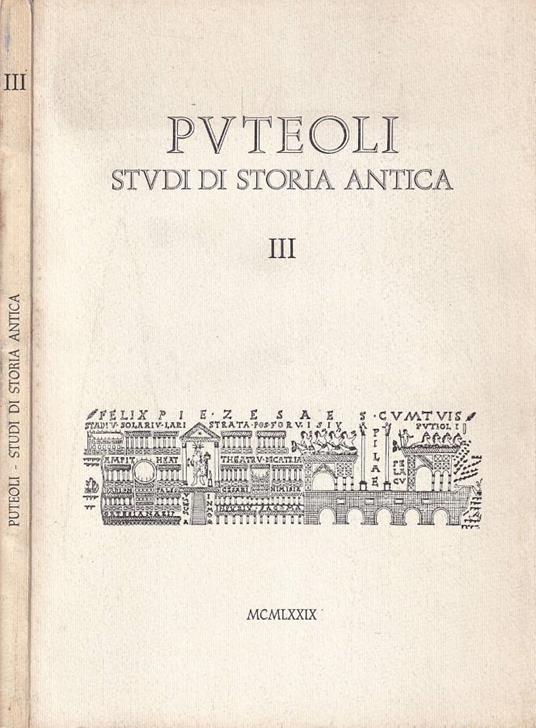 Puteoli, vol. III - copertina