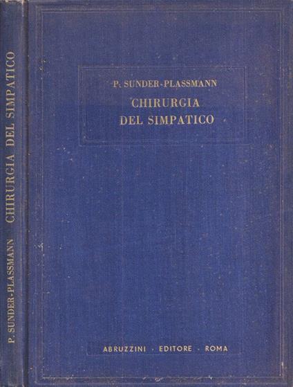 Chirurgia del simpatico - copertina
