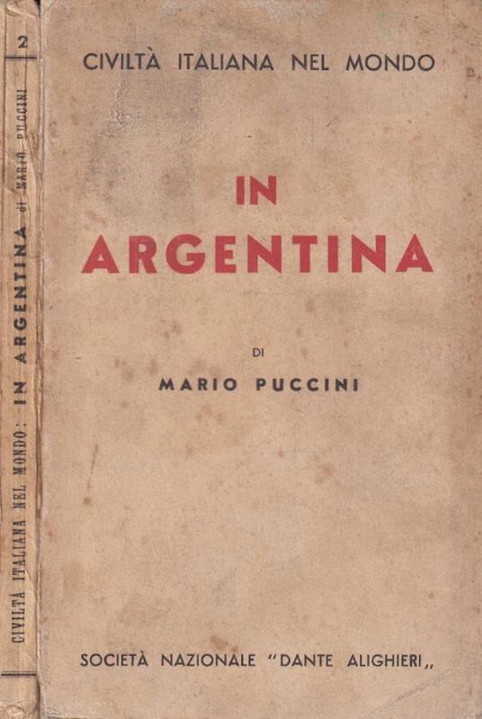 In Argentina - Mario Puccini - copertina