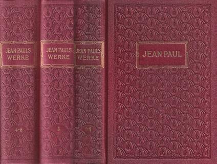 Jean Paul werke, parte 1-6 - copertina