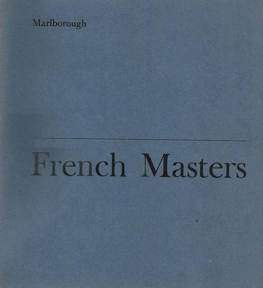 French Masters - copertina