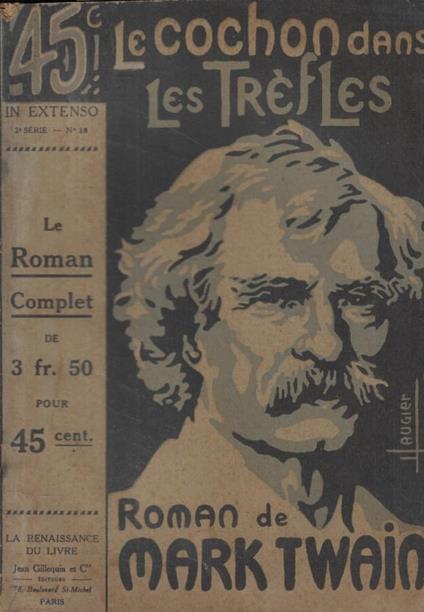 Le Cochon dans les trèfles - Mark Twain - copertina