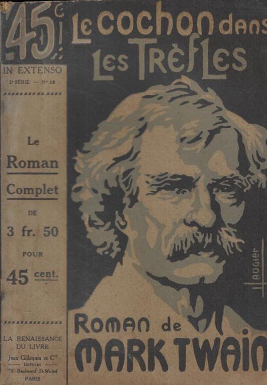 Le Cochon dans les trèfles - Mark Twain - copertina