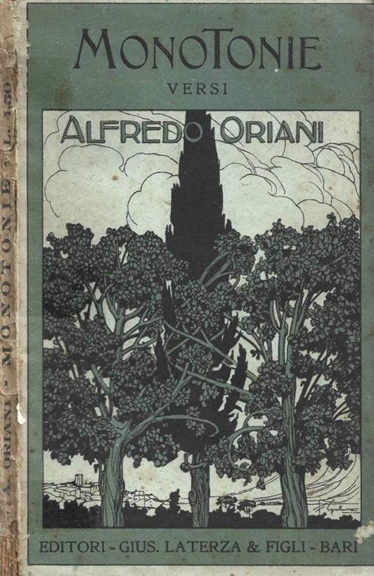 MonoTonie - Alfredo Oriani - copertina