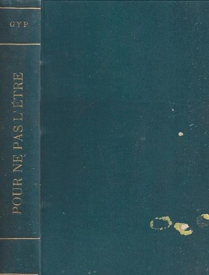 Pour ne pas l'etre? - copertina