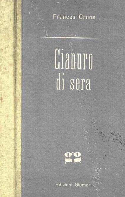 Cianuro di sera - copertina