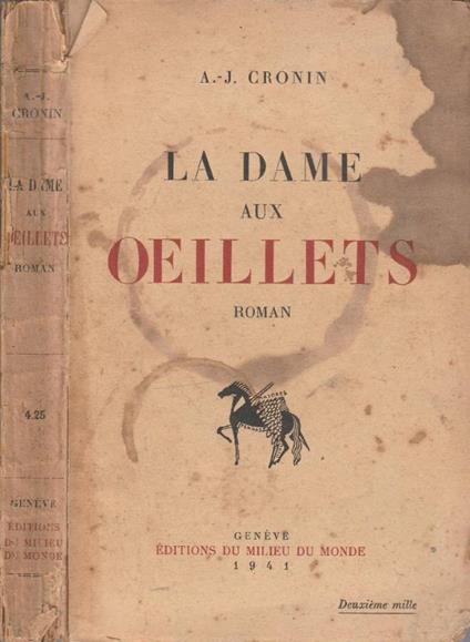 La dame aux oeillets - copertina