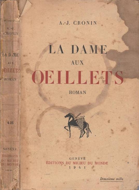 La dame aux oeillets - copertina