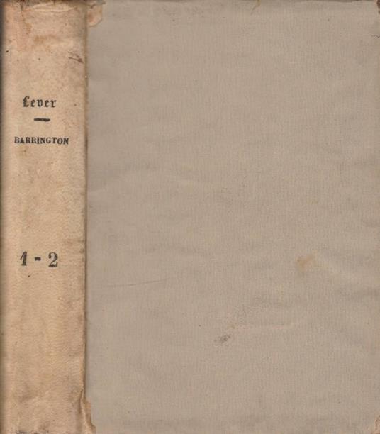 Barrington - copertina