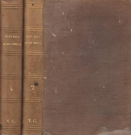 Ab Urbe Condita libri vol II,IV - copertina