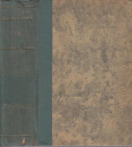 Miscellanea n 8 - copertina