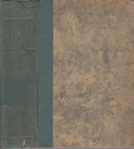 Miscellanea n 8 - copertina