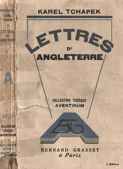 Lettres d'Angleterre - copertina