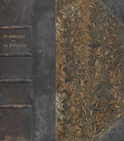 Il fuoco - Gabriele D'Annunzio - copertina