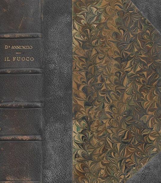 Il fuoco - Gabriele D'Annunzio - copertina
